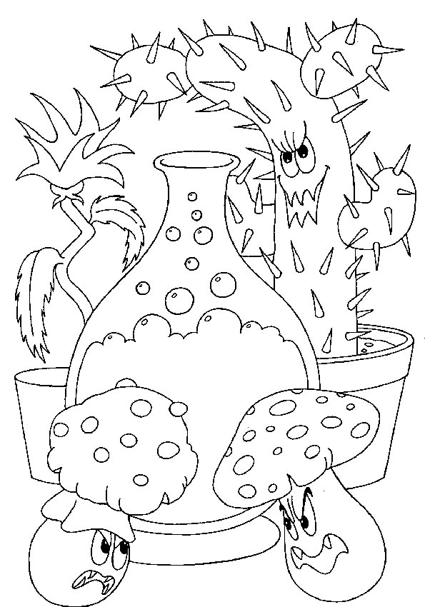 planse desene de colorat halloween